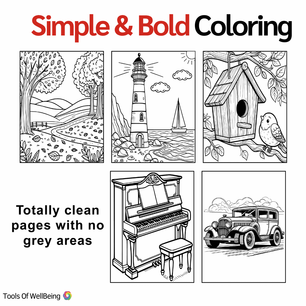 coloring book for adults and seniors printable content