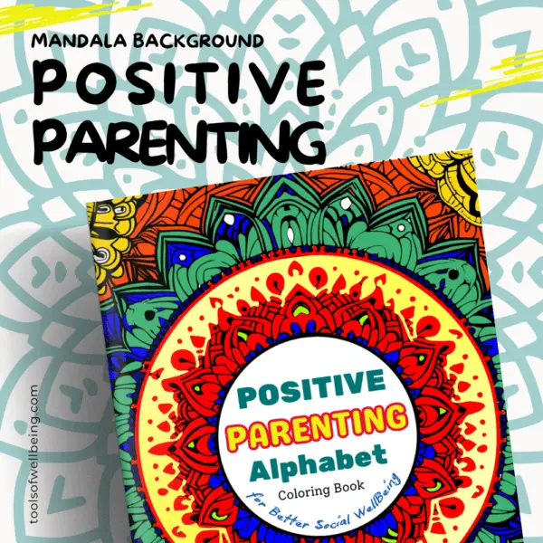 Positive Parenting coloring book cover