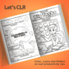 Productivity Lessons Coloring Book pages examples